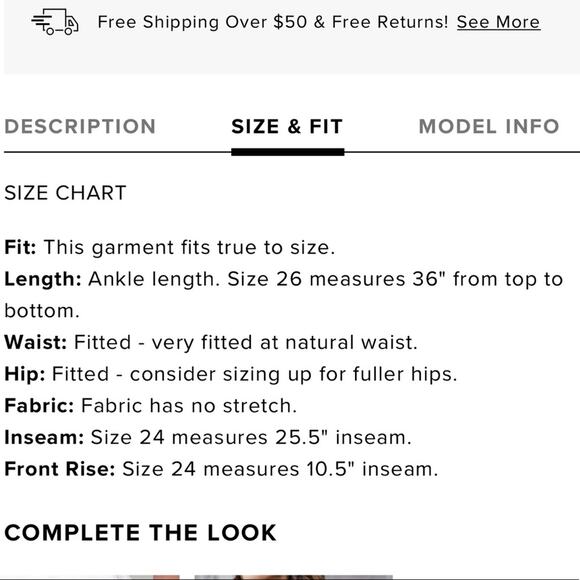 NWT Trace Denim High Waisted Distressed Straight Leg Jeans. Frayed Hem 27/4 - Picture 3 of 4